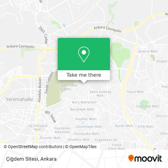 Çiğdem Sitesi map