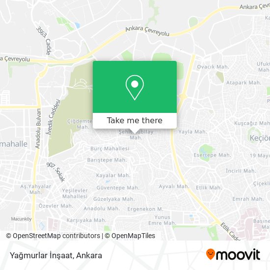 Yağmurlar İnşaat map