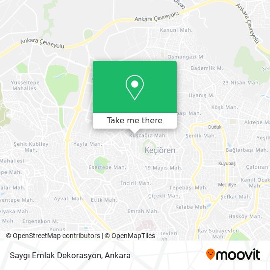 Saygı Emlak Dekorasyon map