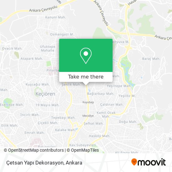 Çetsan Yapı Dekorasyon map