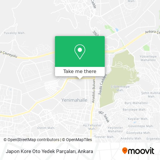 Japon Kore Oto Yedek Parçaları map