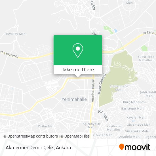 Akmermer Demir Çelik map
