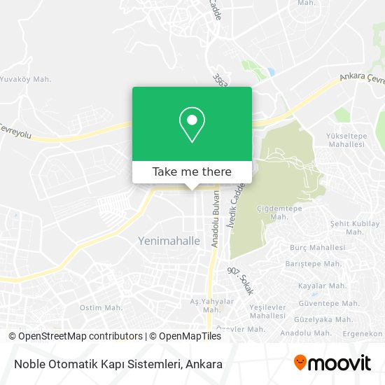 Noble Otomatik Kapı Sistemleri map