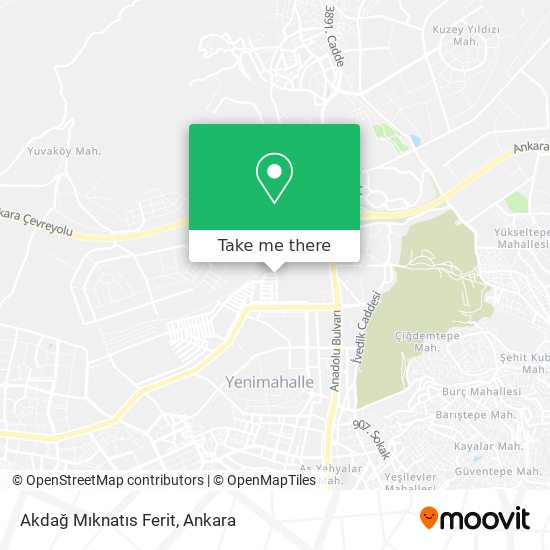 Akdağ Mıknatıs Ferit map