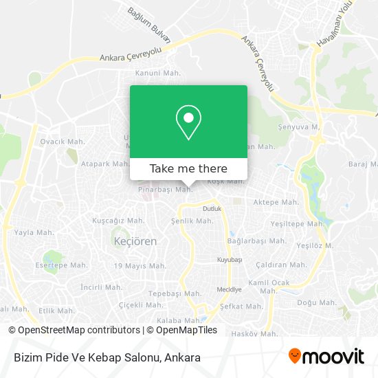 Bizim Pide Ve Kebap Salonu map