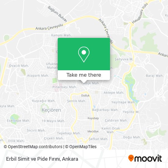 Erbil Simit ve Pide Fırını map