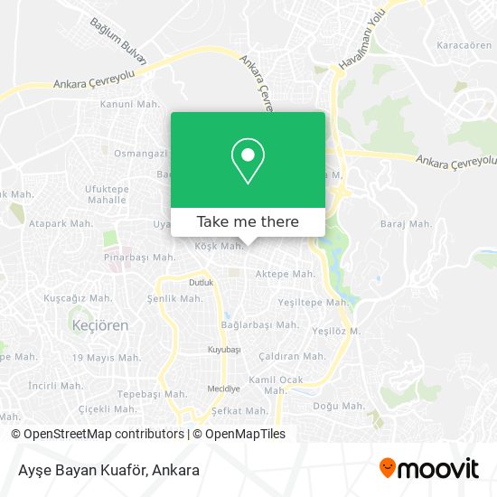 Ayşe Bayan Kuaför map