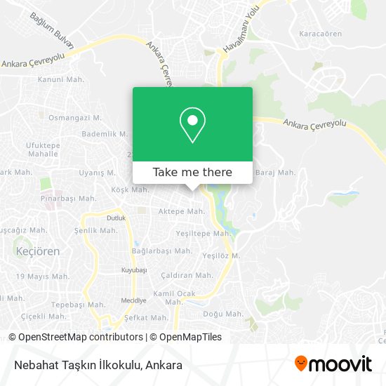 Nebahat Taşkın İlkokulu map