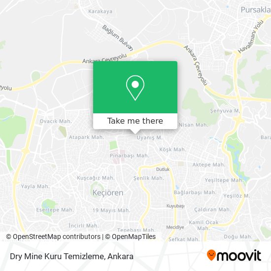 Dry Mine Kuru Temizleme map
