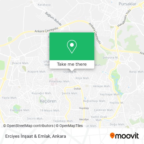 Erciyes İnşaat & Emlak map