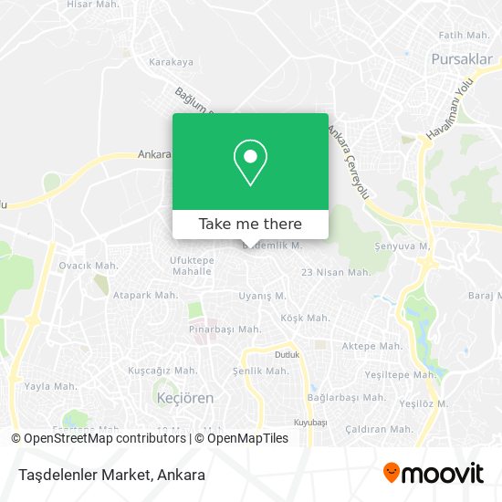 Taşdelenler Market map