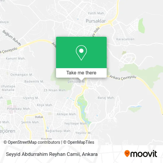 Seyyid Abdurrahim Reyhan Camii map