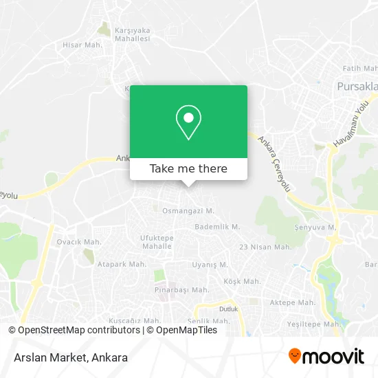 Arslan Market map