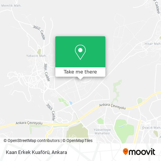 Kaan Erkek Kuaförü map