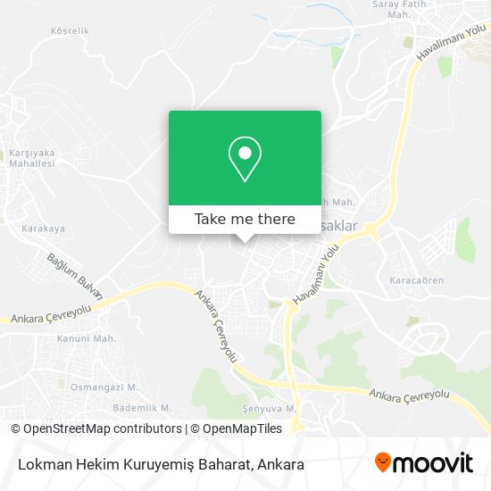 Lokman Hekim Kuruyemiş Baharat map