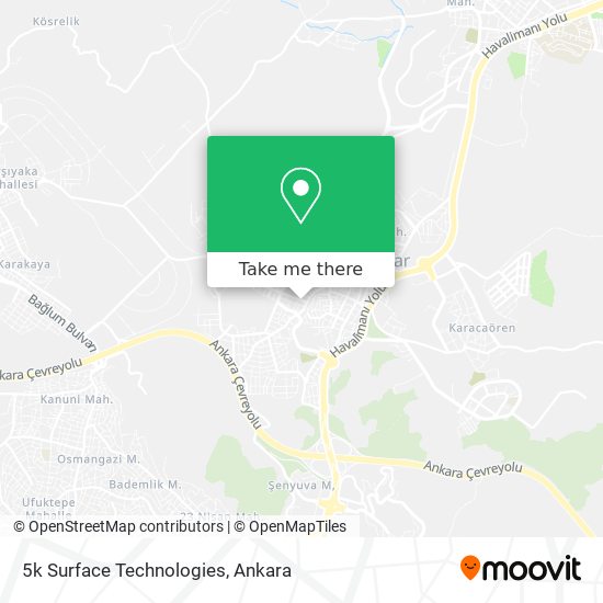 5k Surface Technologies map