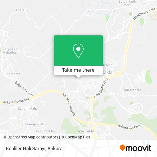 Benliler Halı Sarayı map