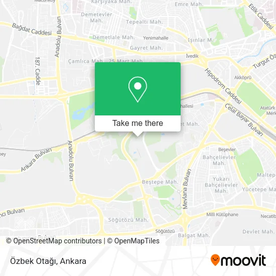 Özbek Otağı map