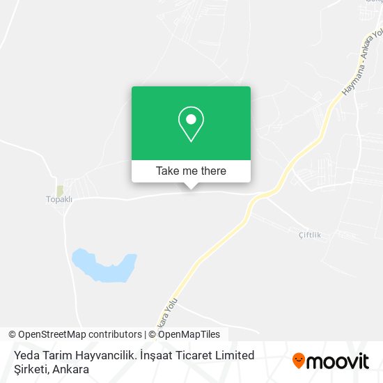 Yeda Tarim Hayvancilik. İnşaat Ticaret Limited Şirketi map