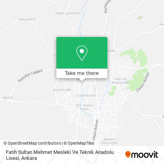 Fatih Sultan Mehmet Mesleki Ve Teknik Anadolu Lisesi map