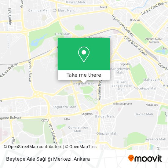 Beştepe Aile Sağlığı Merkezi map