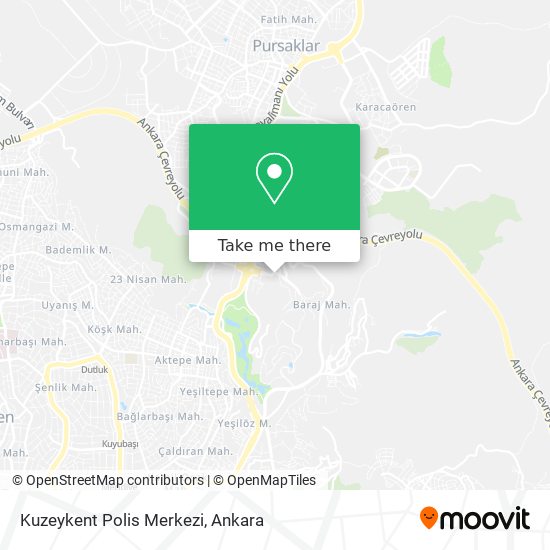 Kuzeykent Polis Merkezi map