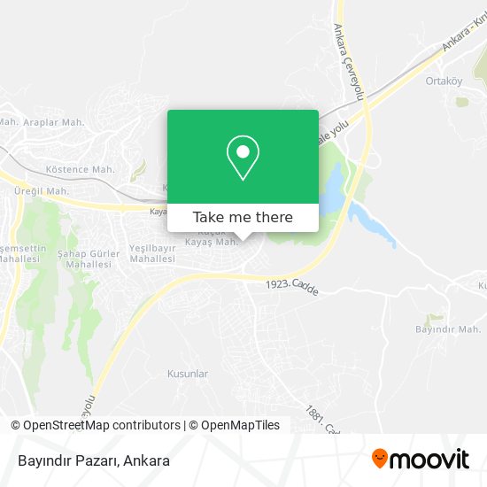Bayındır Pazarı map