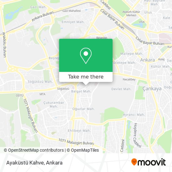 Ayaküstü Kahve map