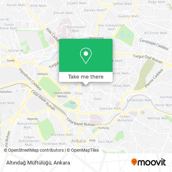 Altındağ Müftülüğü map