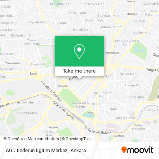AGD Enderun Eğitim Merkezi map