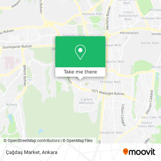 Çağdaş Market map