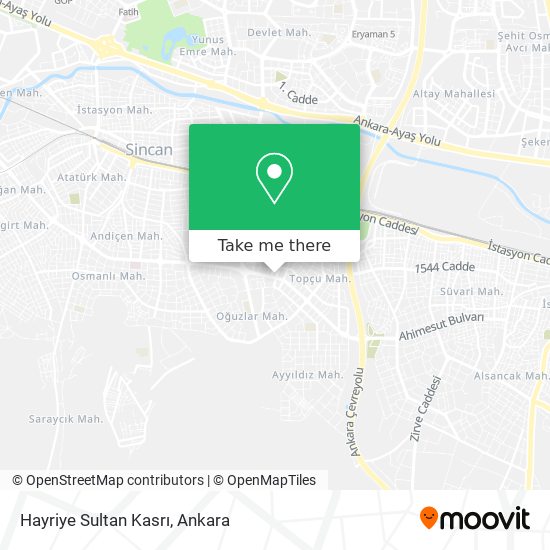 Hayriye Sultan Kasrı map