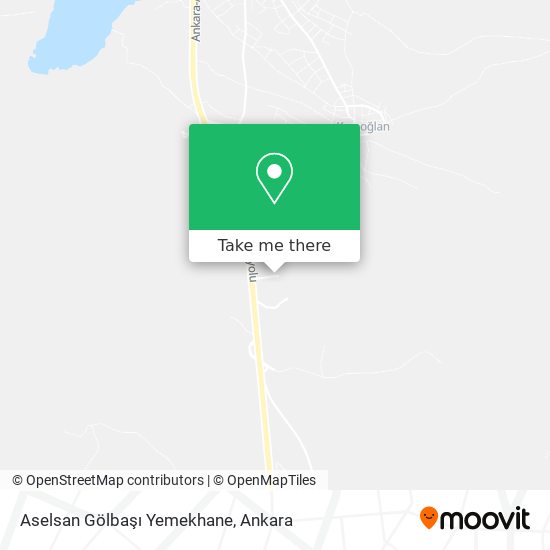 Aselsan Gölbaşı Yemekhane map