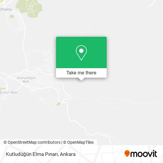 Kutludüğün Elma Pınarı map