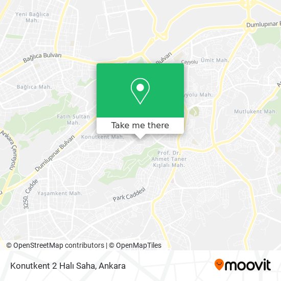 Konutkent 2 Halı Saha map