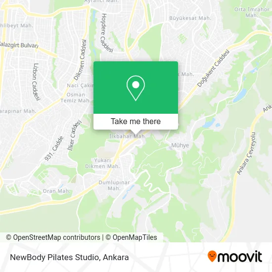NewBody Pilates Studio map