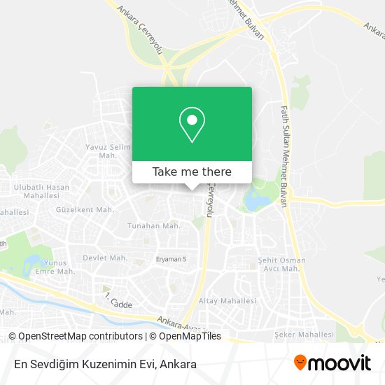 En Sevdiğim Kuzenimin Evi map