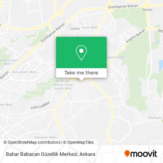 Bahar Babacan Güzellik Merkezi map