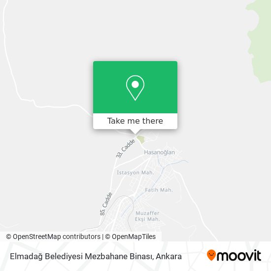 Elmadağ Belediyesi Mezbahane Binası map