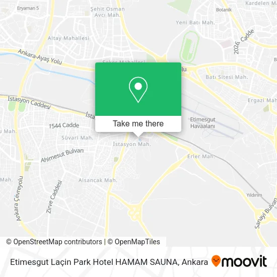 Etimesgut Laçin Park Hotel HAMAM SAUNA map