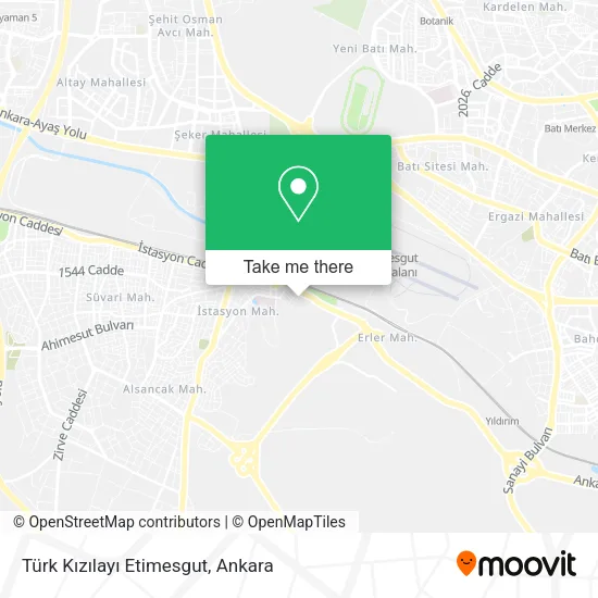 Türk Kızılayı Etimesgut map
