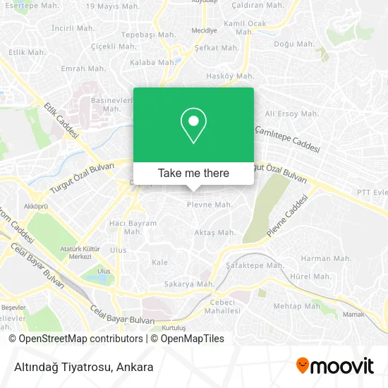 Altındağ Tiyatrosu map