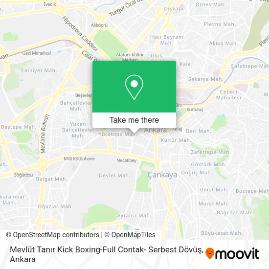 Mevlüt Tanır Kick Boxing-Full Contak- Serbest Dövüş map