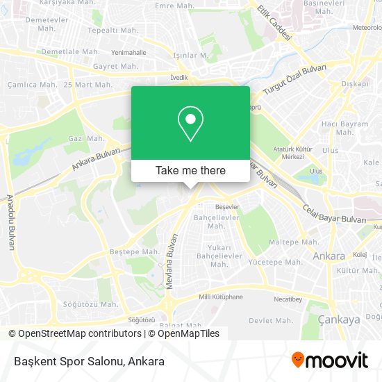 Başkent Spor Salonu map