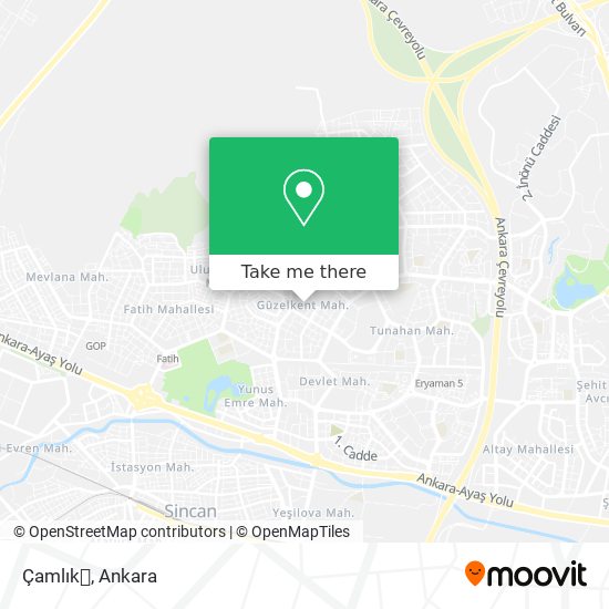 Çamlık🌲 map