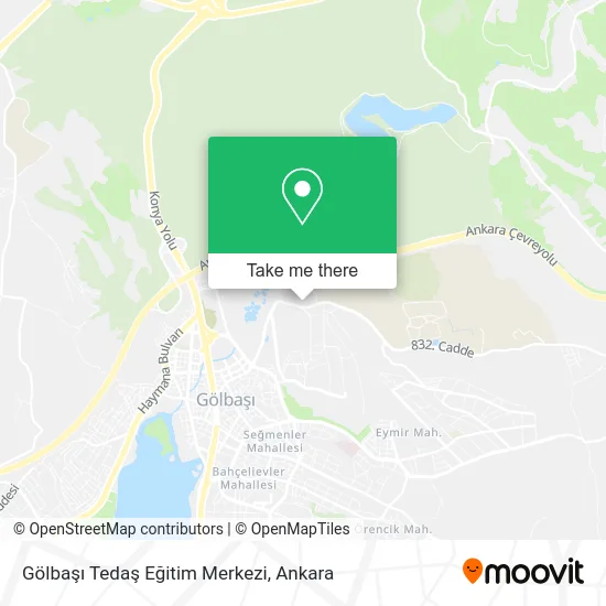 Gölbaşı Tedaş Eğitim Merkezi map