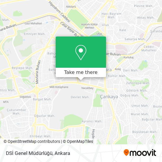 DSİ Genel Müdürlüğü map