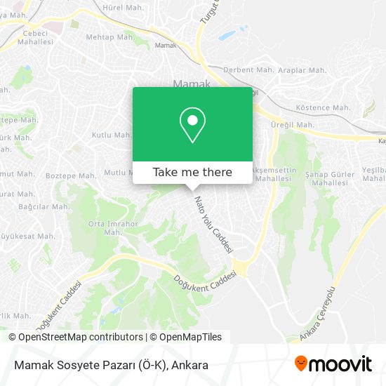 Mamak Sosyete Pazarı (Ö-K) map