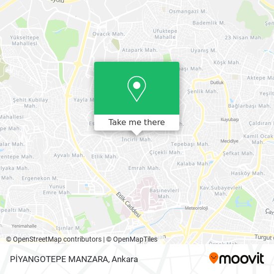 PİYANGOTEPE MANZARA map