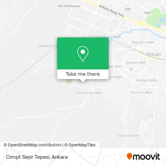 Cimşit Seyir Tepesi map